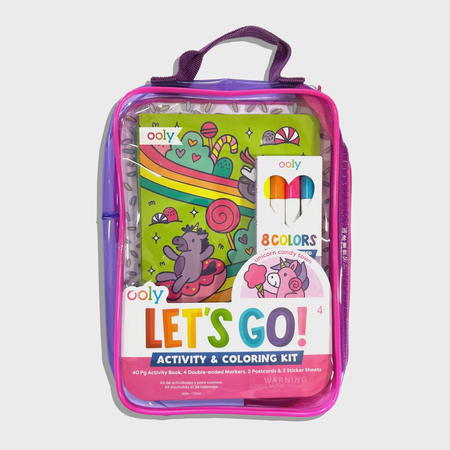 Let's Go! Activity &amp; Coloring Kit