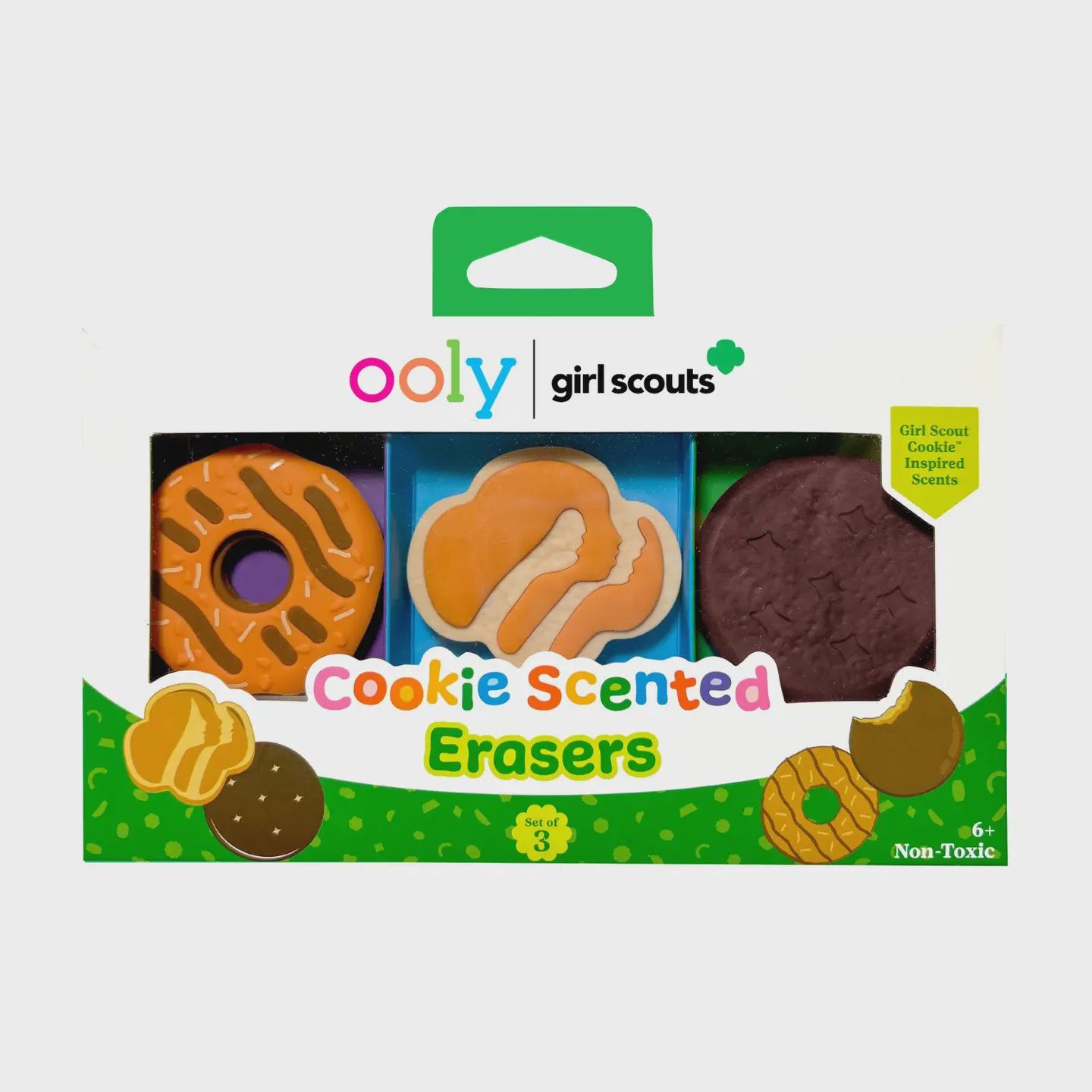 OOLY X Girl Scouts: Cookie Scented Erasers