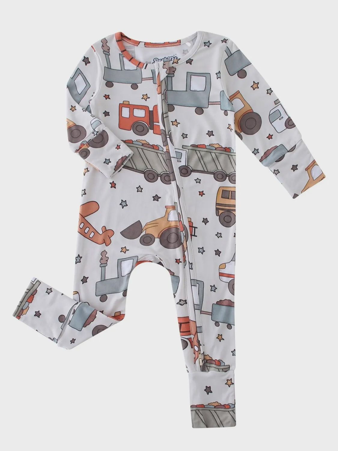 Cars Bamboo Convertible Zippy Romper 3-6mo