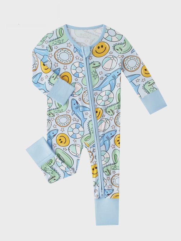 Summer Bamboo Convertible Zippy Romper 18-24mo