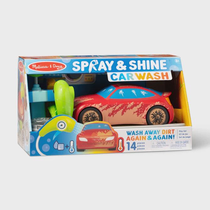 Spray &amp; Shine Car Wash Play Set
