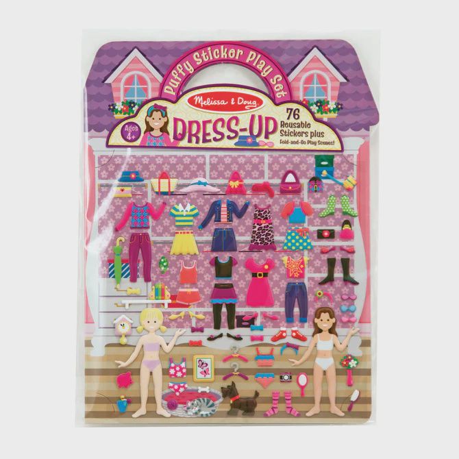 Puffy Stickers Dress Up
