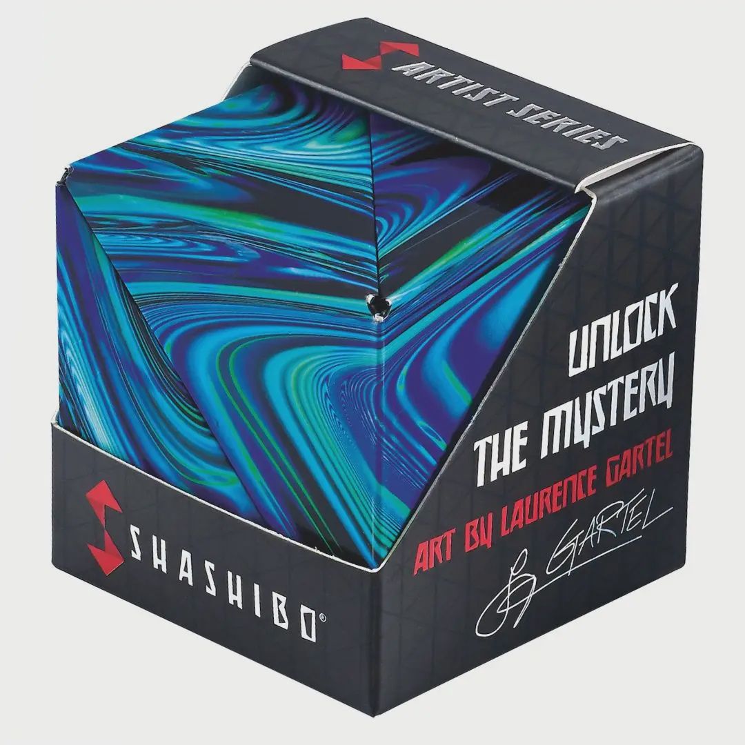Shashibo Mystic Ocean Magnetic Puzzle Cube Stem Steam Mesh