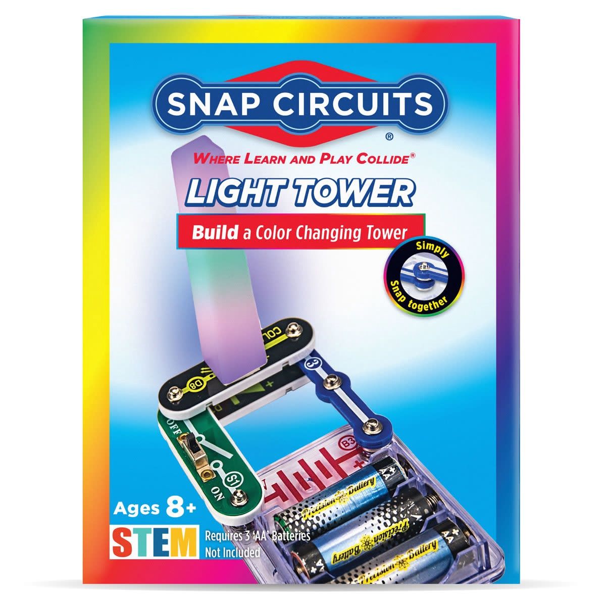 Snap Circuits Color-Changing Light Tower