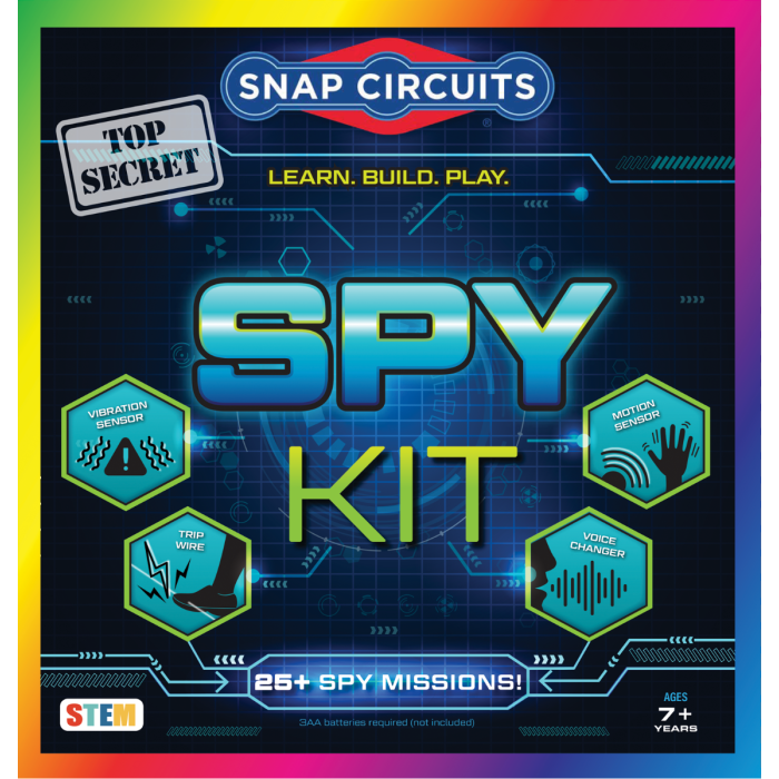SNAP CIRCUITS® SPY ACTIVITY KIT