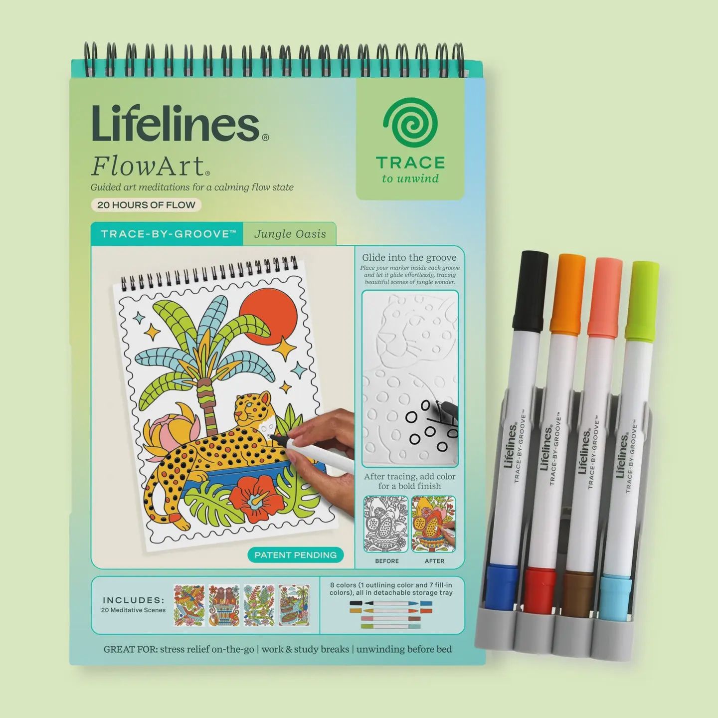 Flowart Trace By Groove Jungle Oasis