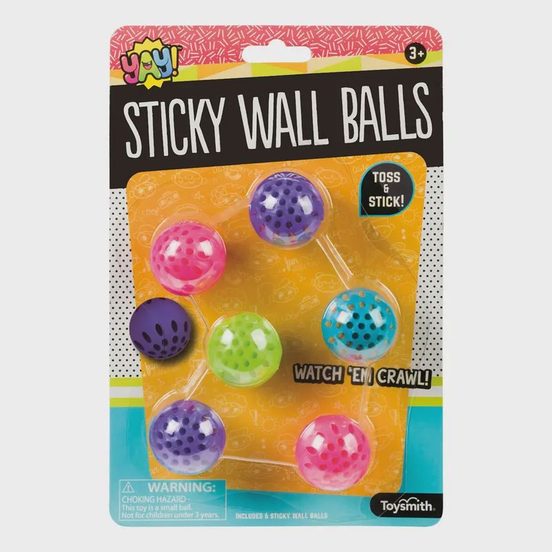 Yay! Sticky Wall Balls