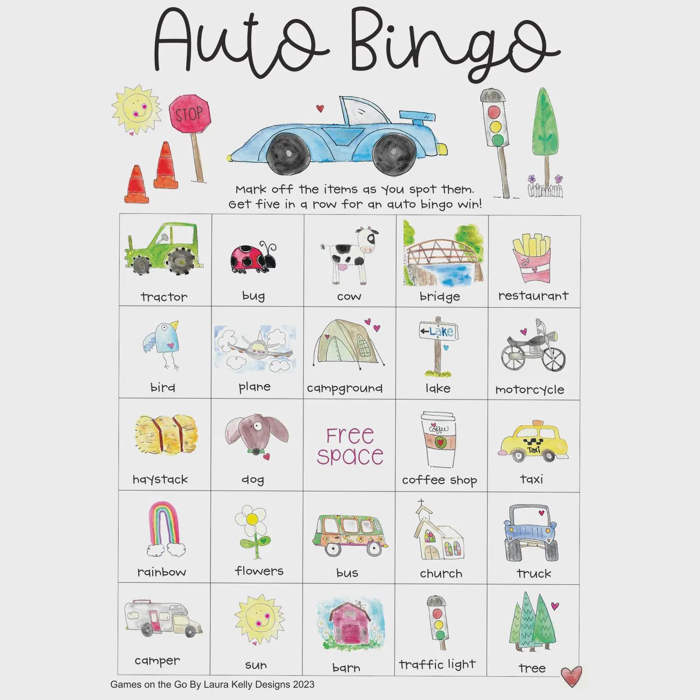 Auto Bingo - Games on the Go Pad
