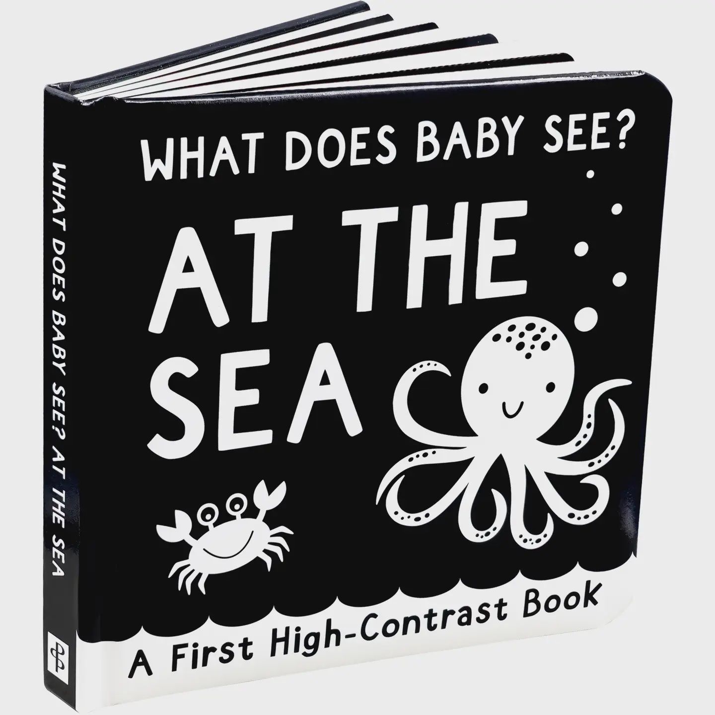 What Does Baby See? - At the Sea - A High Contrast Board Book