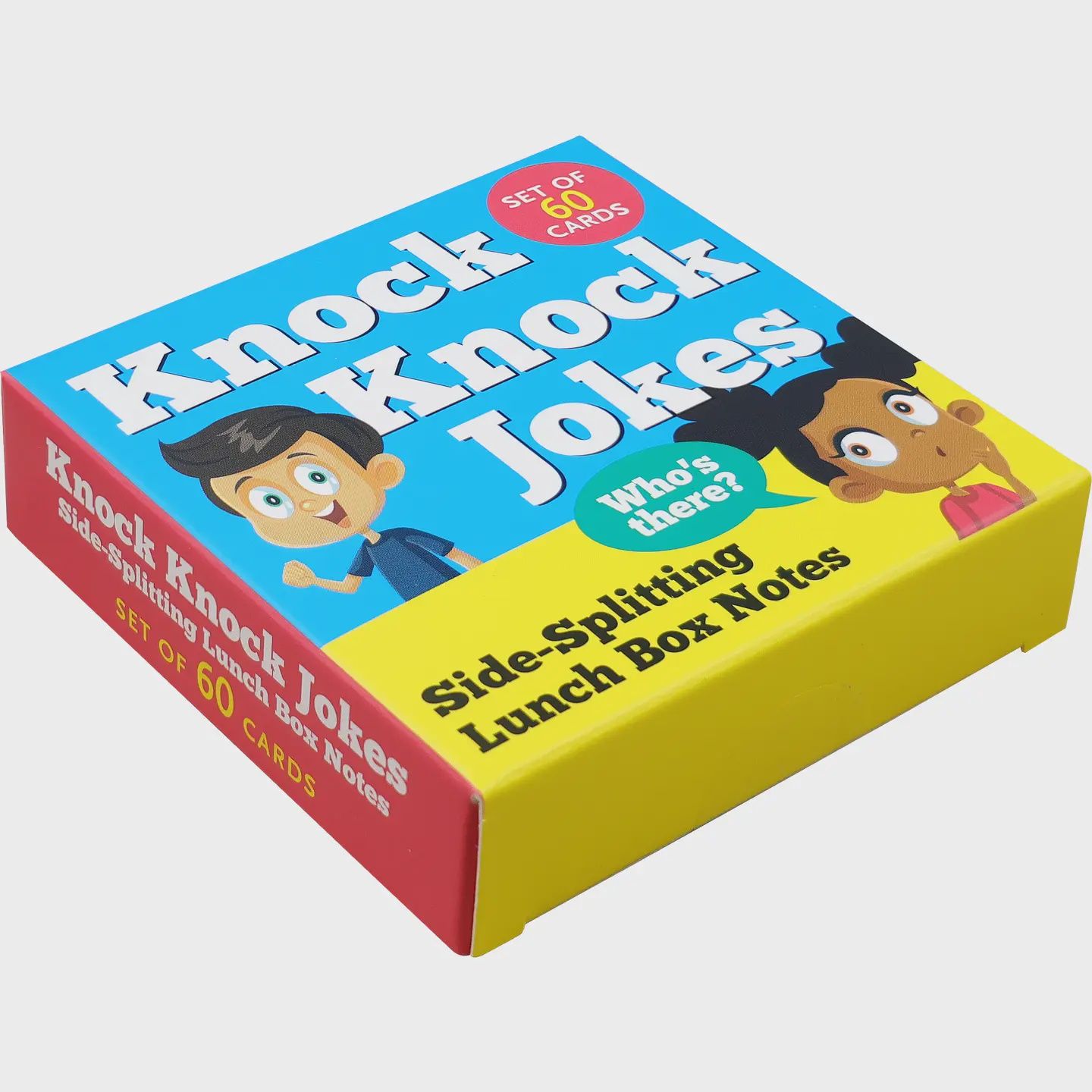 Knock Knock Jokes Lunch Box Notes (Set of 60 Cards)