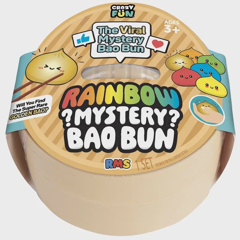 Crazy Fun Official Rms Mystery Bao Bun – Rare Rainbow Chase