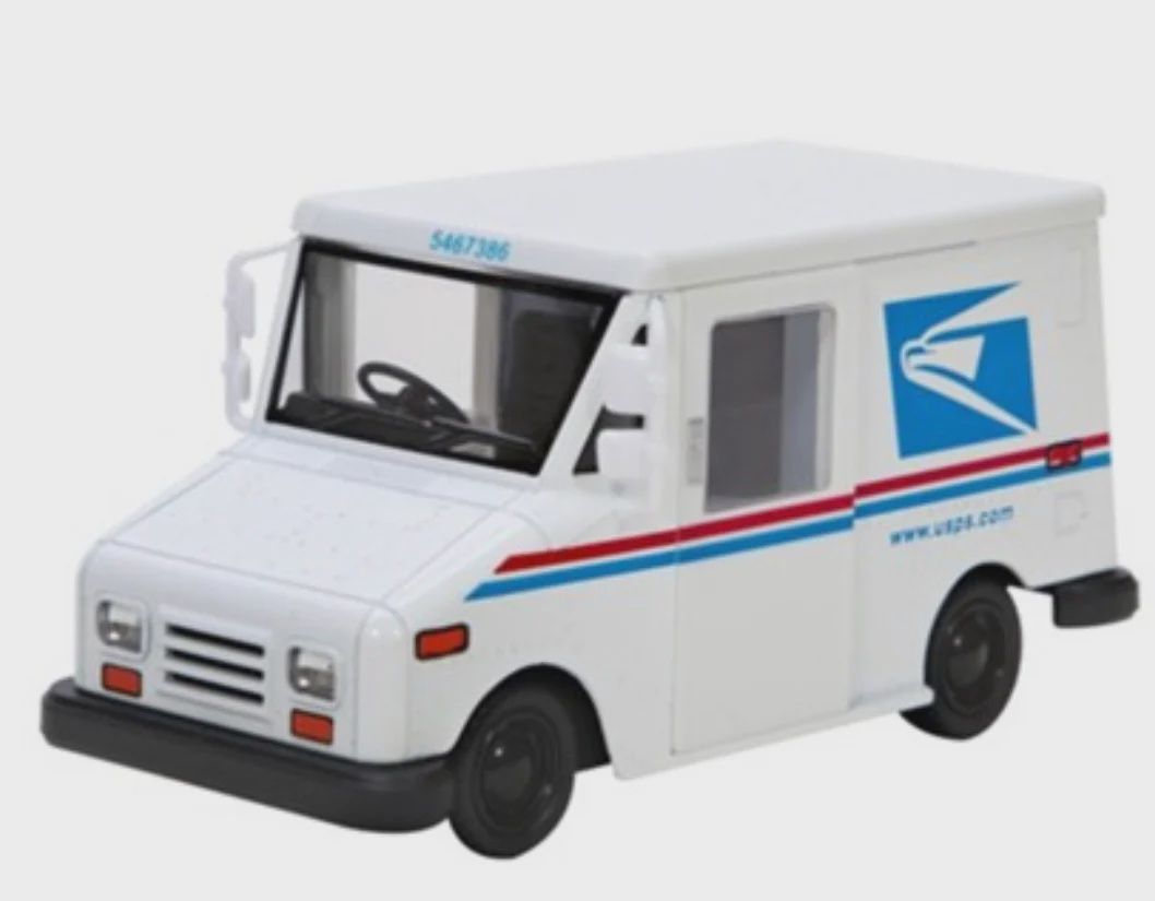 Diecast Mail Truck