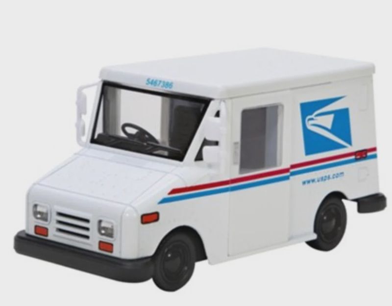 Diecast Mail Truck