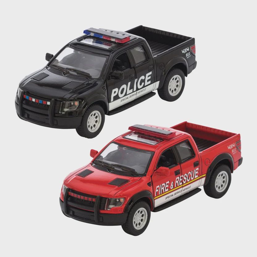 Diecast Raptor Fire Police Rescue