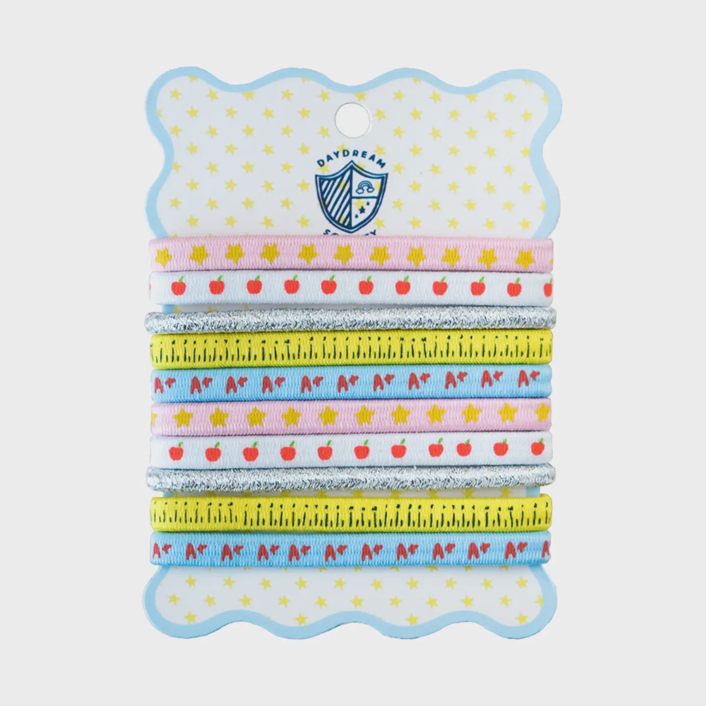 Smarty Pants Printed Pack of 10 Hair Tie Set