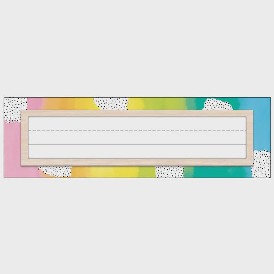 Creatively Inspired Name Plates