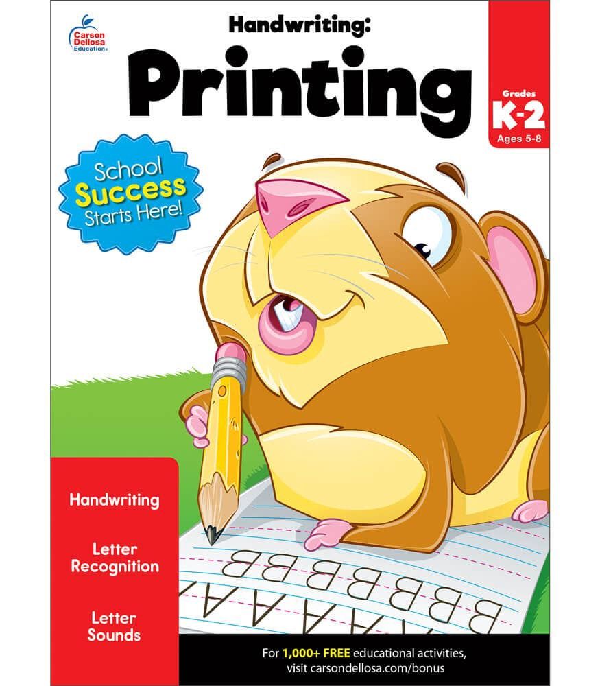Handwriting: Printing Workbook