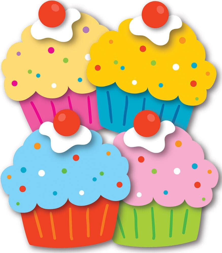 Cupcakes Mini Cutouts