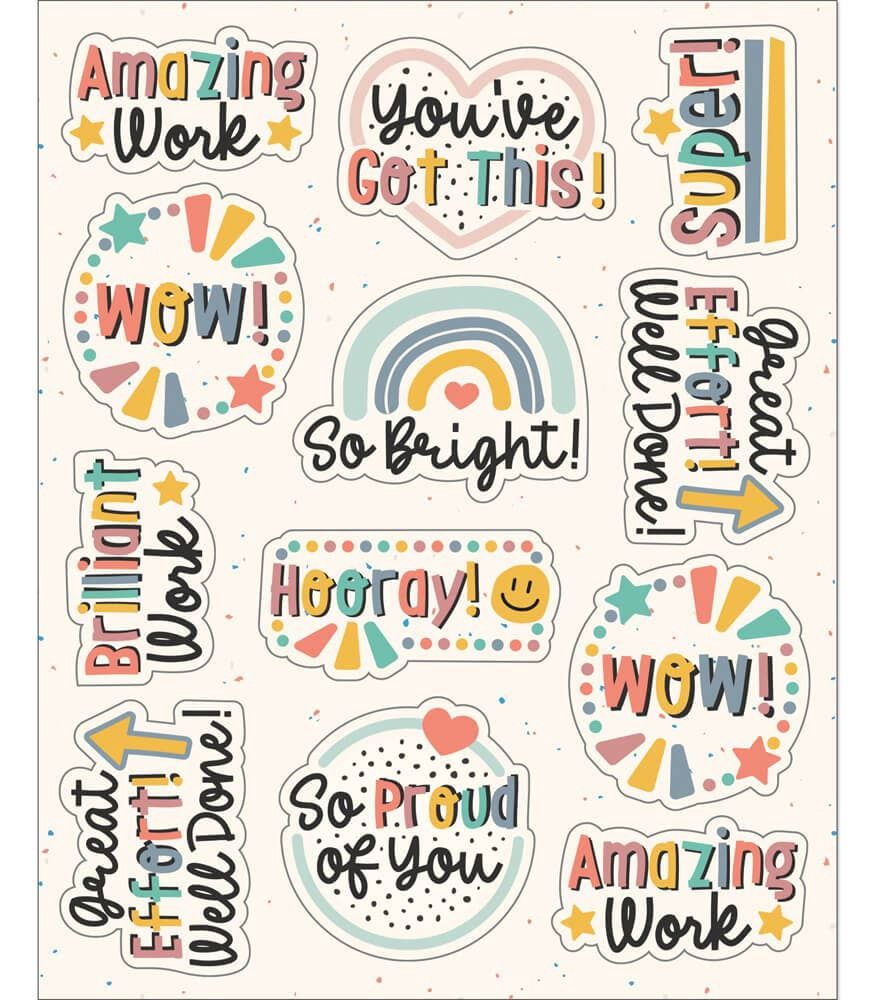We Belong Motivators Shape Stickers