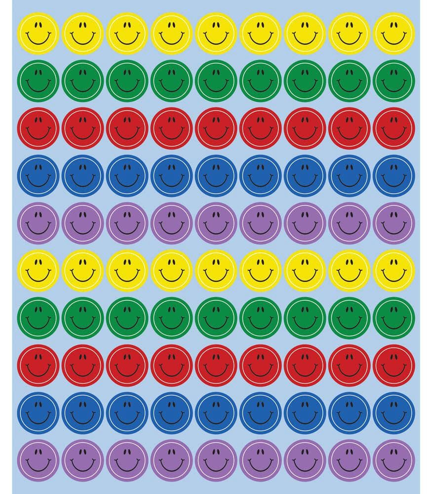 Smiles, Multicolor Chart Seals