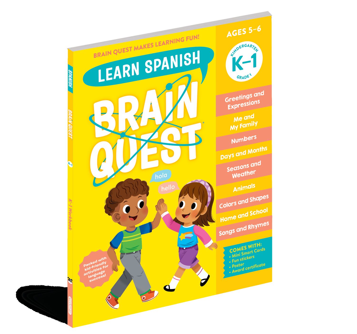Brain Quest Workbook: Learn Spanish