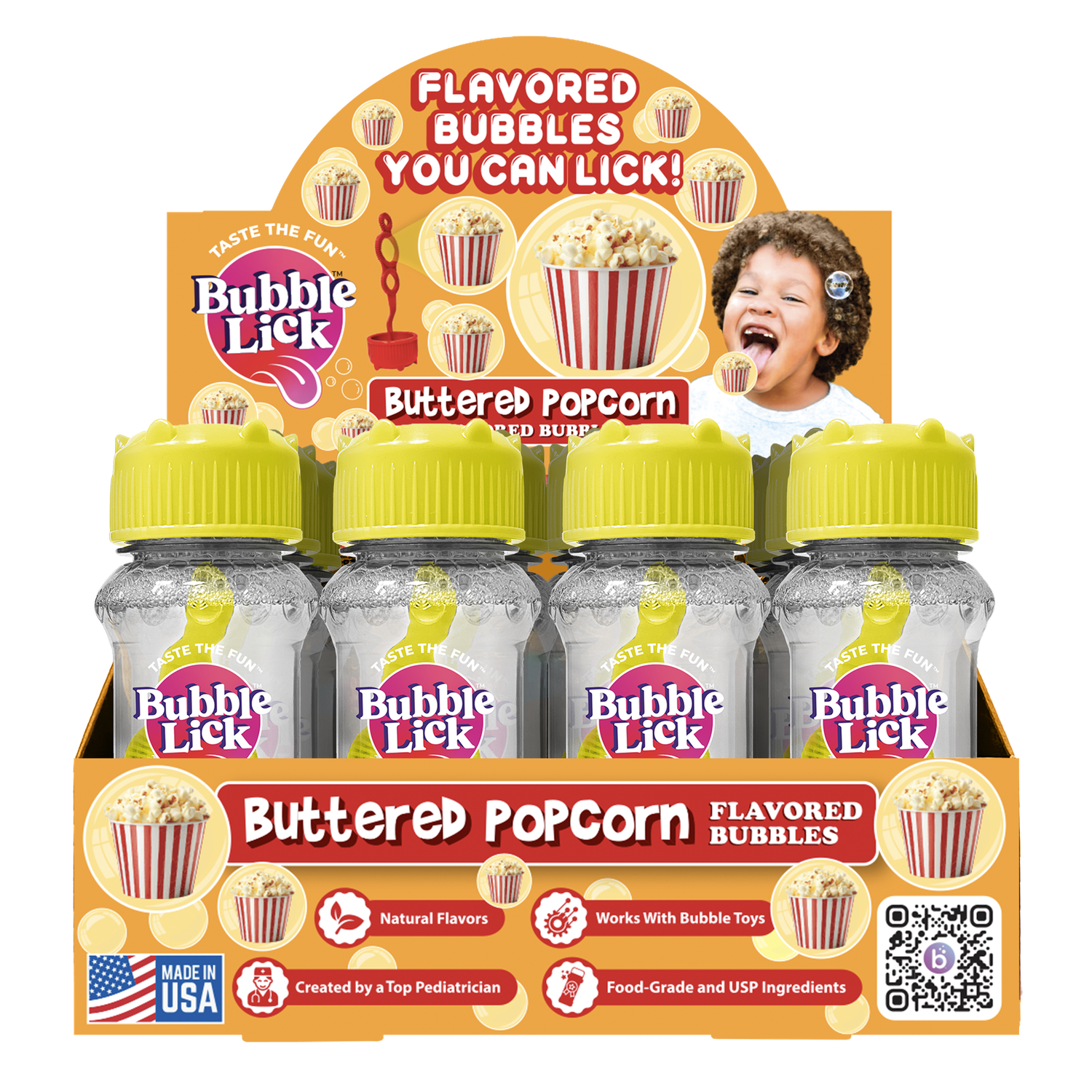 BubbleLick™ Buttered Popcorn