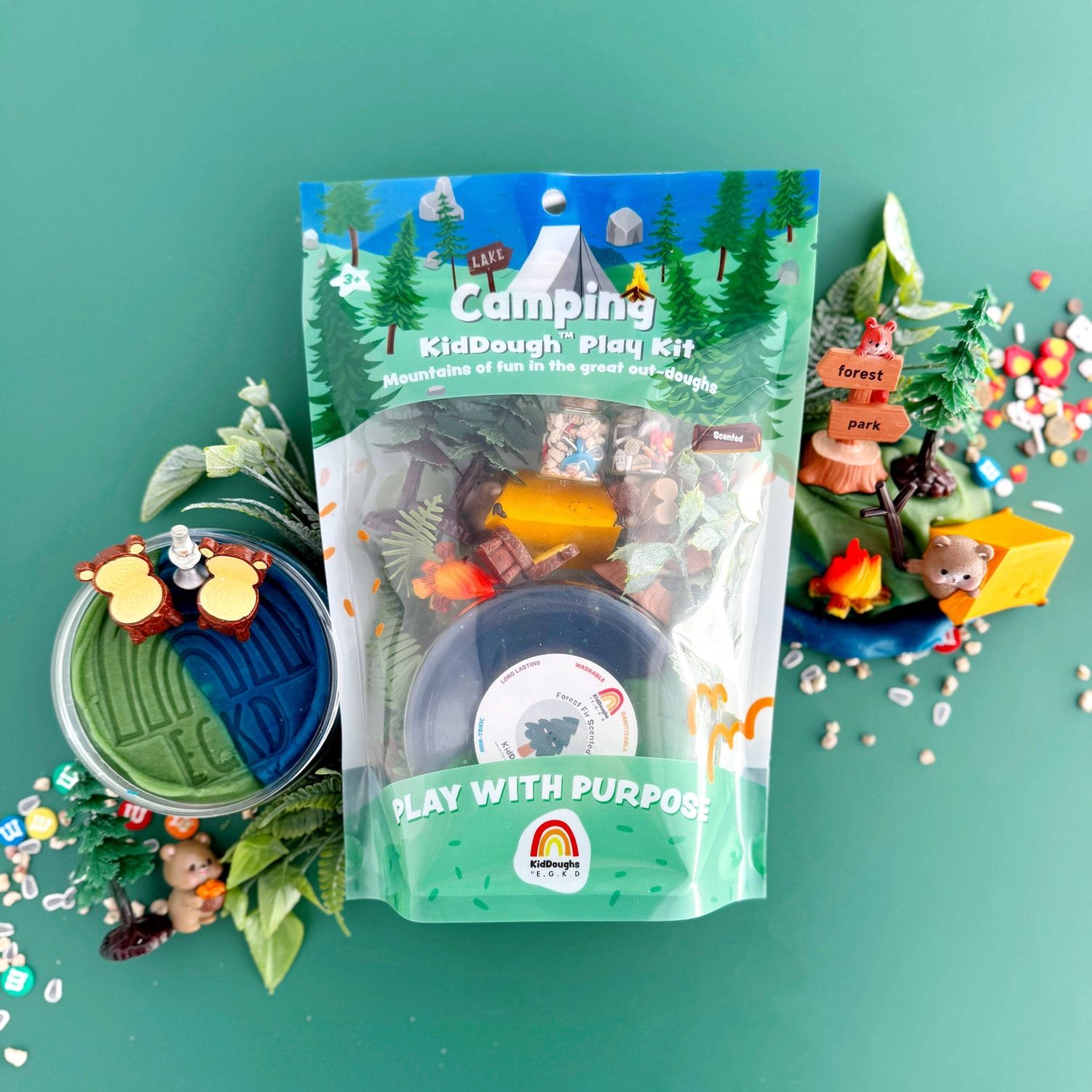 Camping KidDough Play Kit