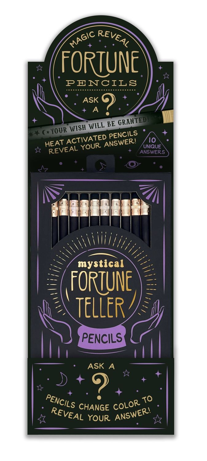 MAGIC REVEAL fortune teller pencils set