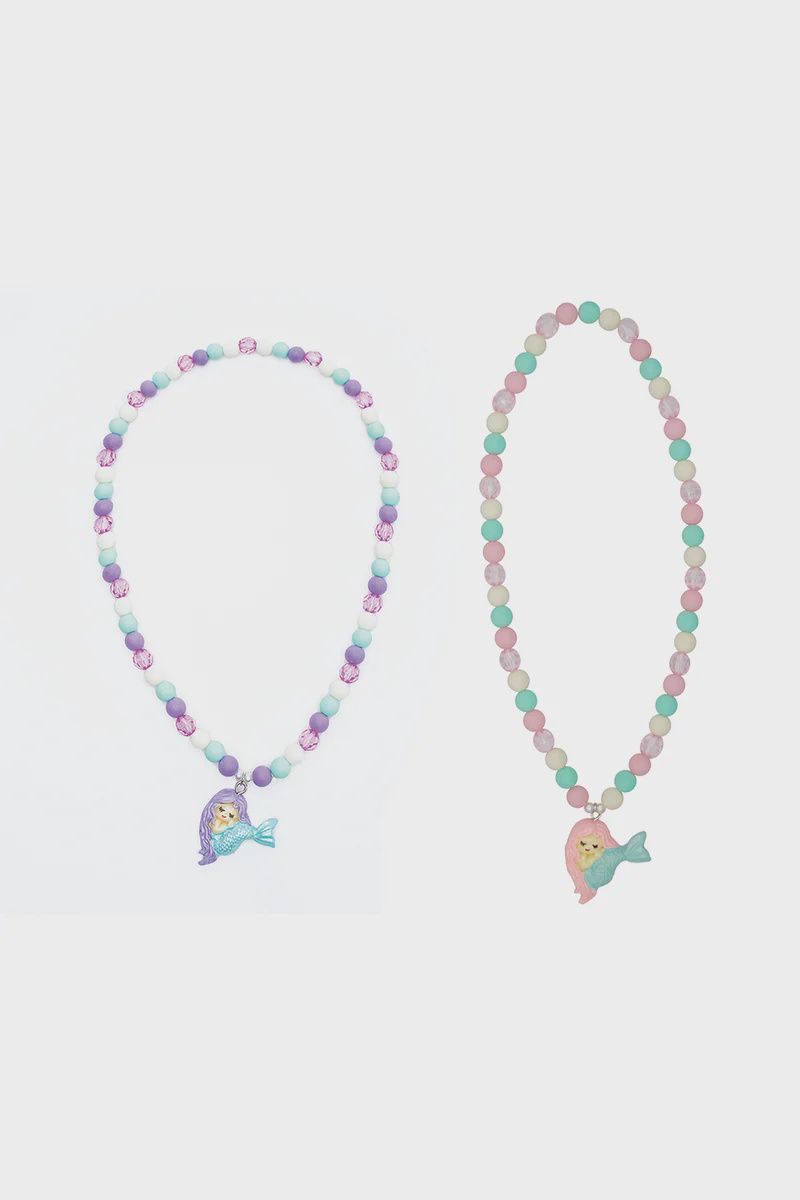 Matte Mermaid Necklaces- Individual- Assorted