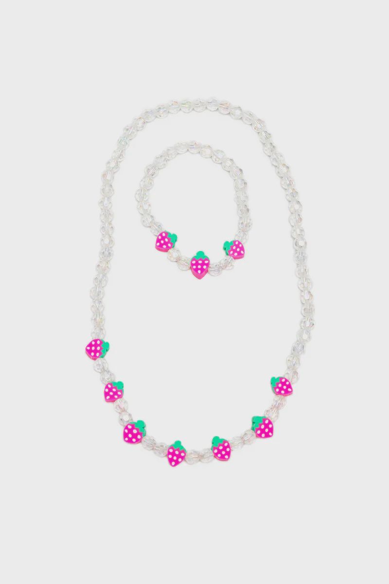 Berry Beautiful Necklace &amp; Bracelet Set