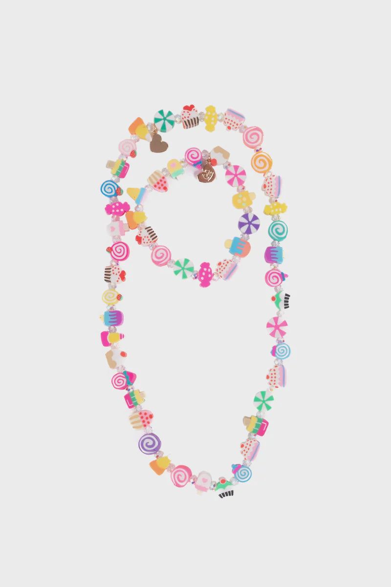 Sweet Treats Necklace &amp; Bracelet Set, 2pc