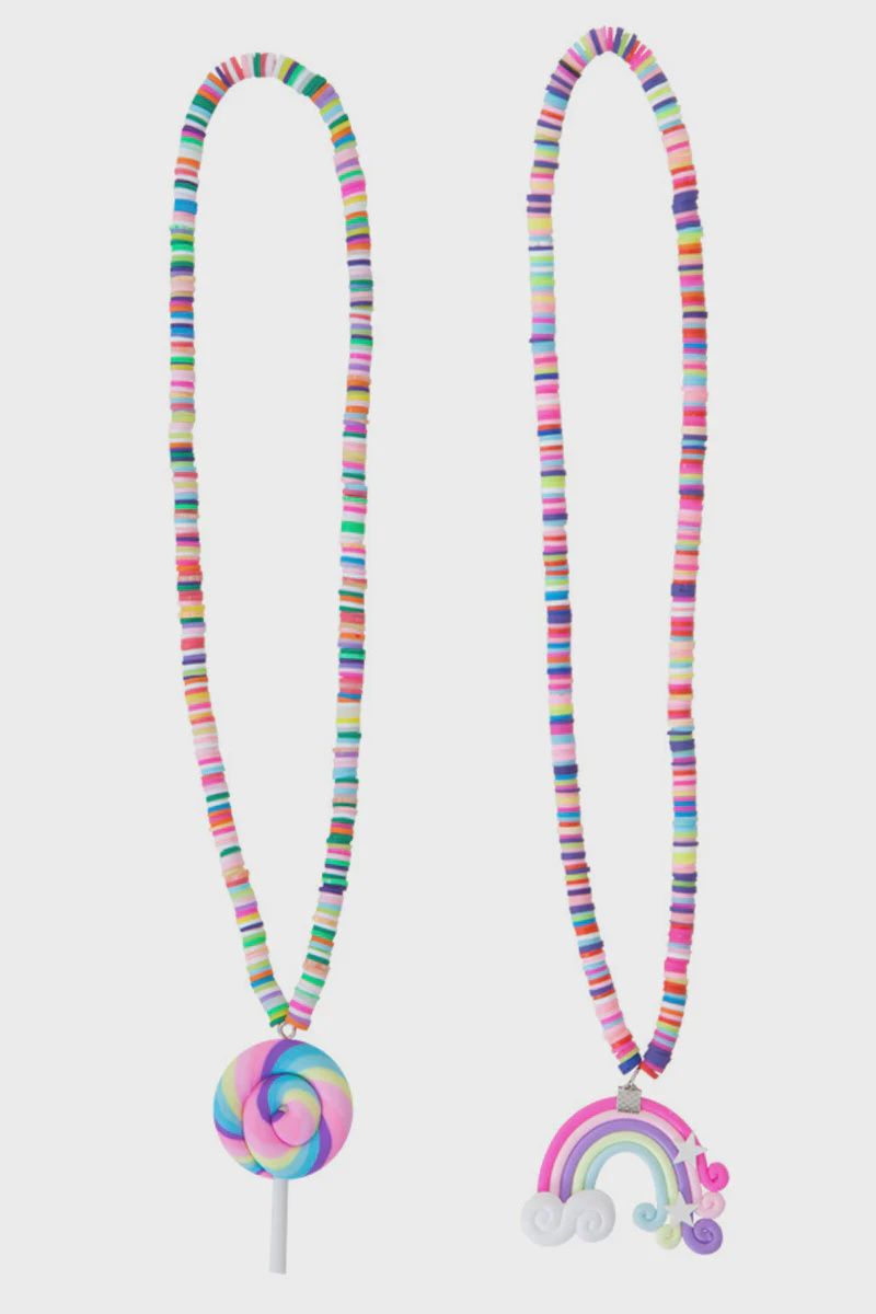 Rainbow or Lolly Necklace- Individual Assorted