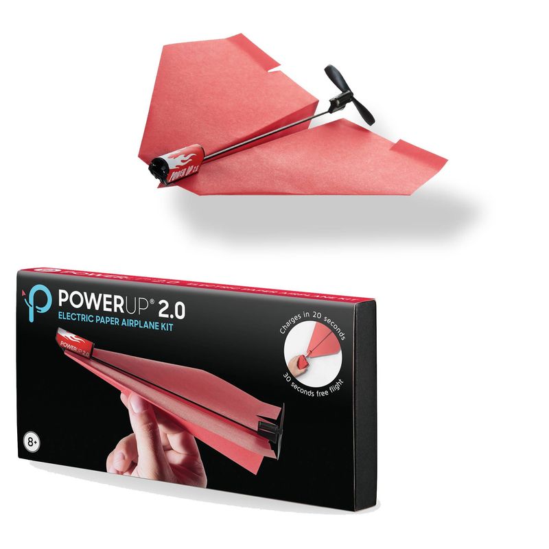 POWERUP 2.0 Electric Paper Airplane Kit - Red