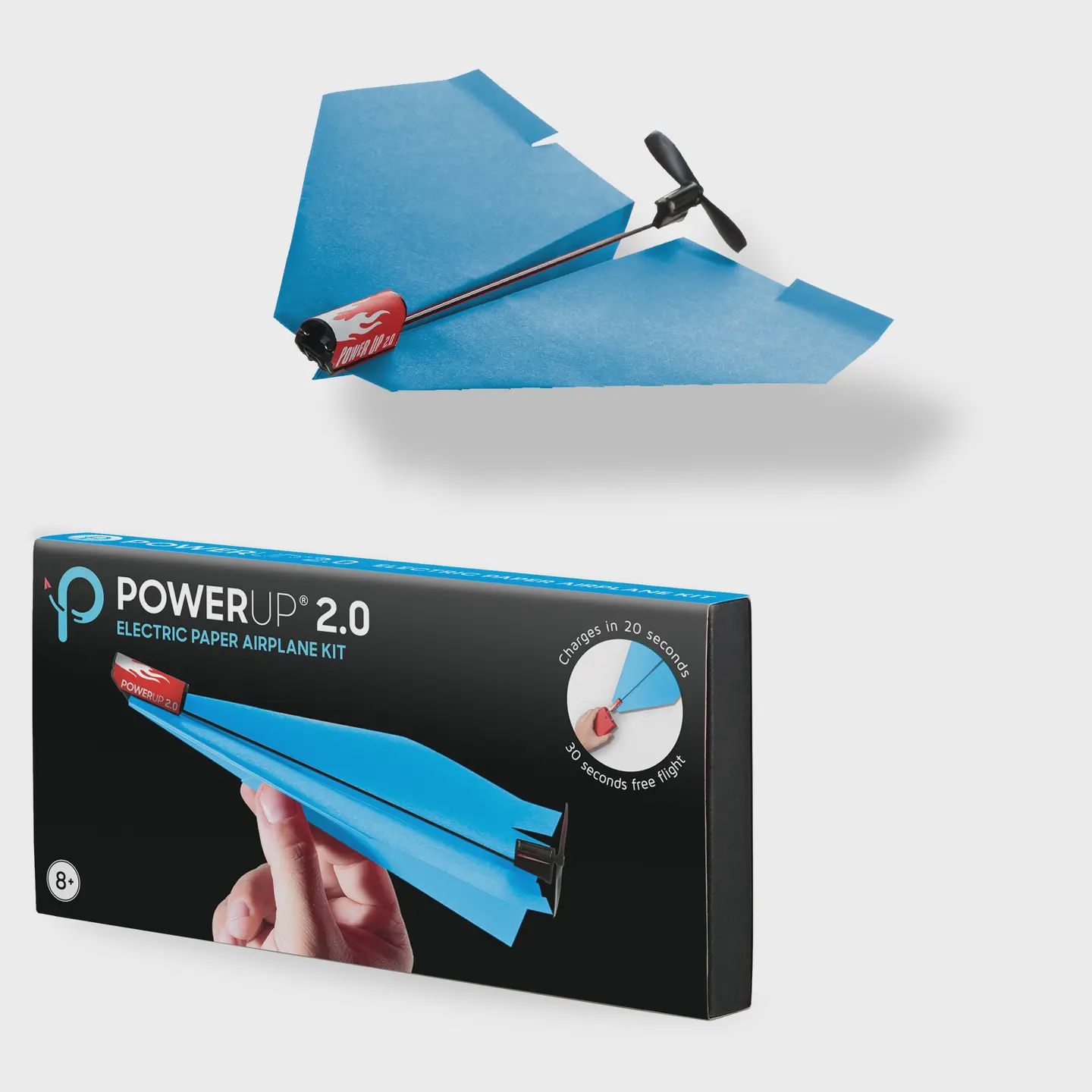 POWERUP 2.0 Electric Paper Airplane Kit - Blue