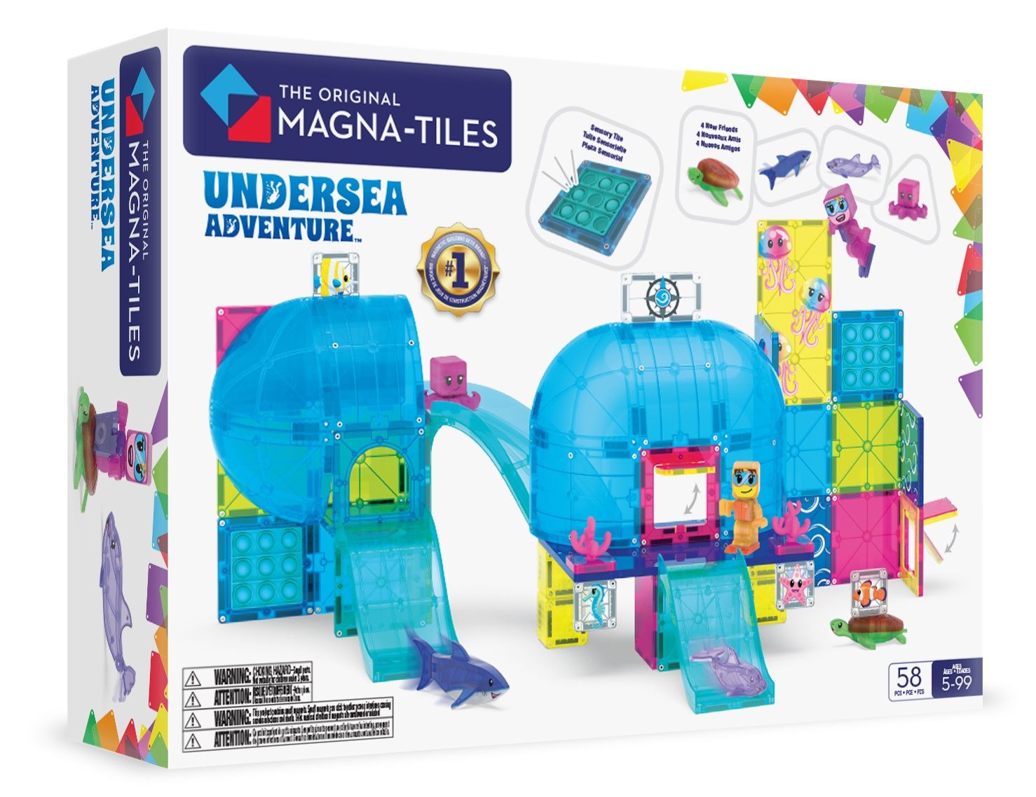 Undersea Adventure 58-Piece Set