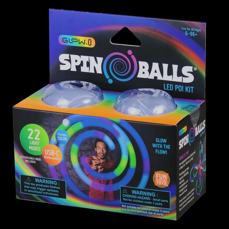 Glow.0 Led Spinballs - Poi Balls