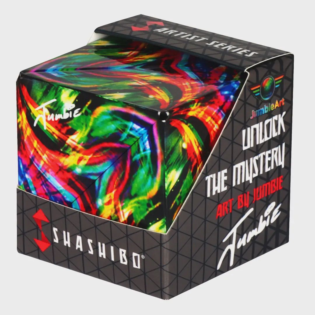 Shashibo Cosmic Surfer Magnetic Puzzle Cube Stem Steam Mesh