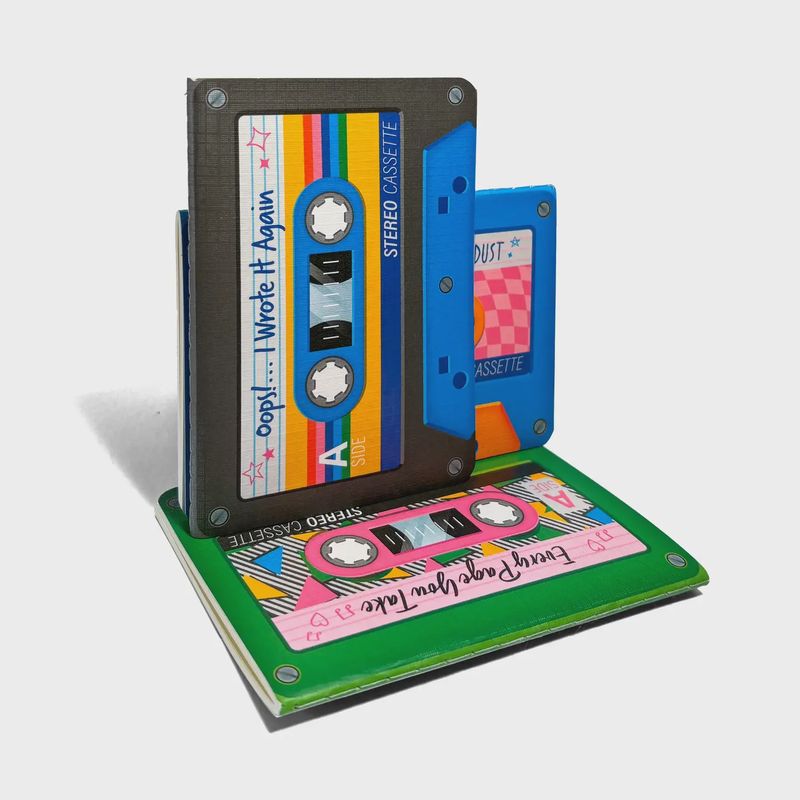 Rewind Retro Mini Notebooks - Set of 3