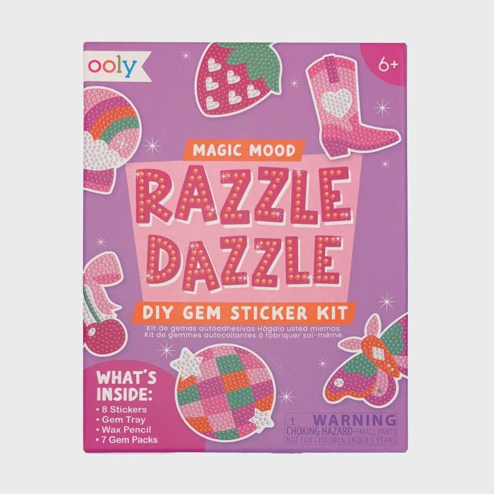 Mini Razzle Dazzle Diy Gem Sticker Kit - Magic Mood