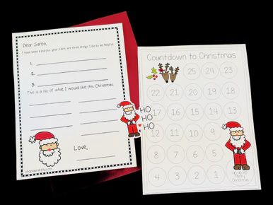 Dear Santa Letter