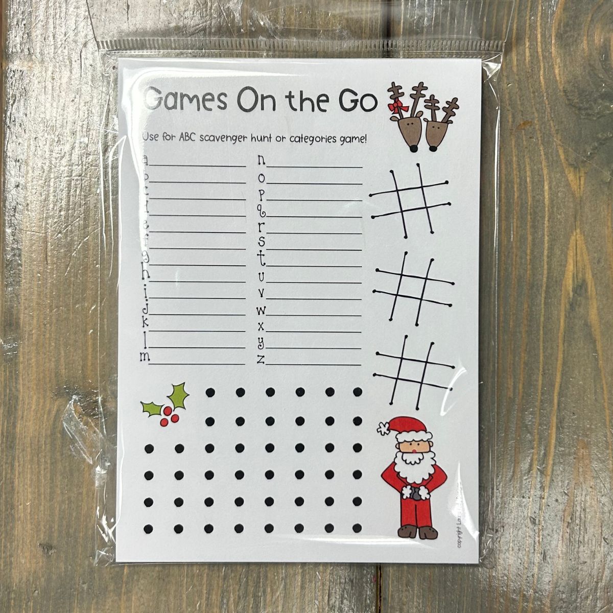 Holiday Games on The Go