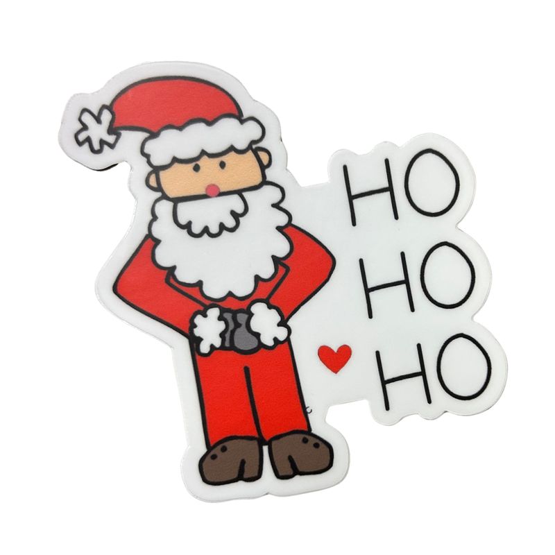 Ho Ho Ho Santa Sticker