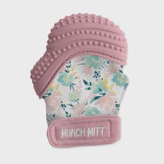 Pink Floral Munch Mitt