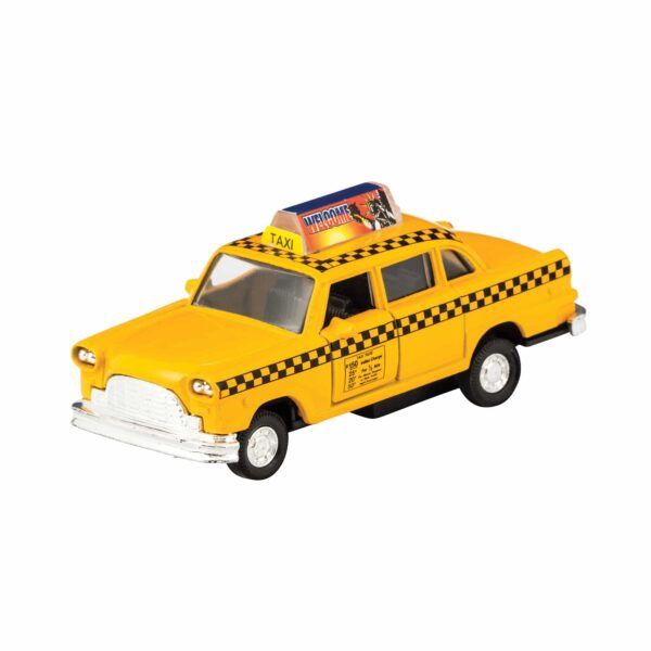 Diecast Taxi, Pull-Back