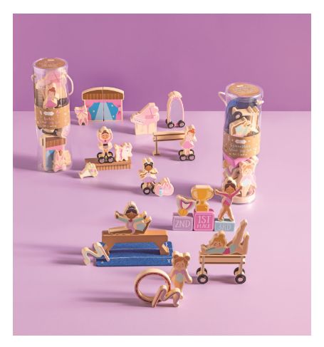Ballet Wood Toy Set