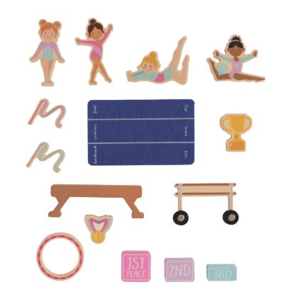 Gymnastics Wood Toy Set
