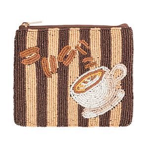 Brown Café Beaded Case