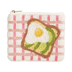 White Café Beaded Case