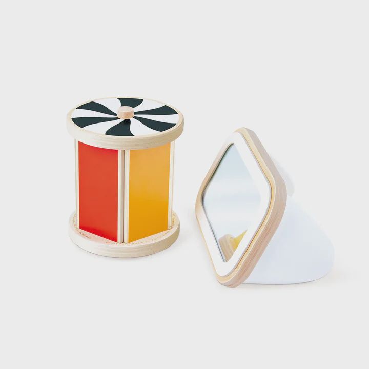 Spinning Drum with Mirror