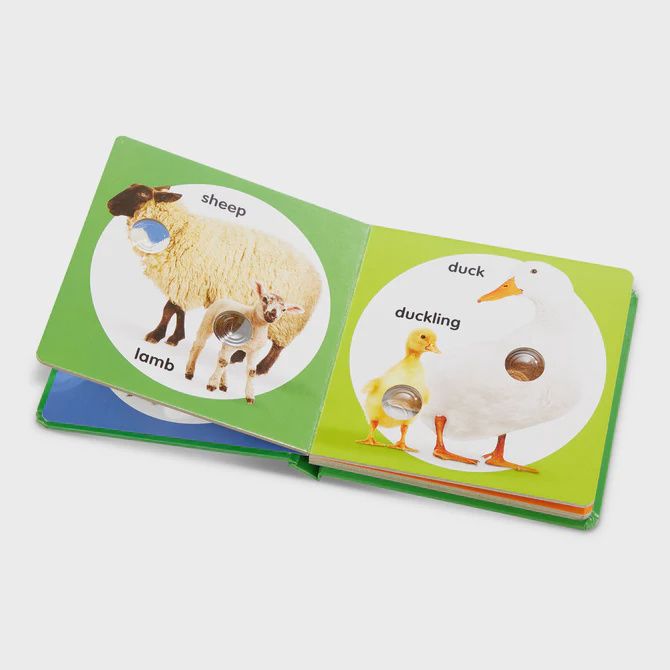 Poke-a-Dot: Farm Animal Families Board Book